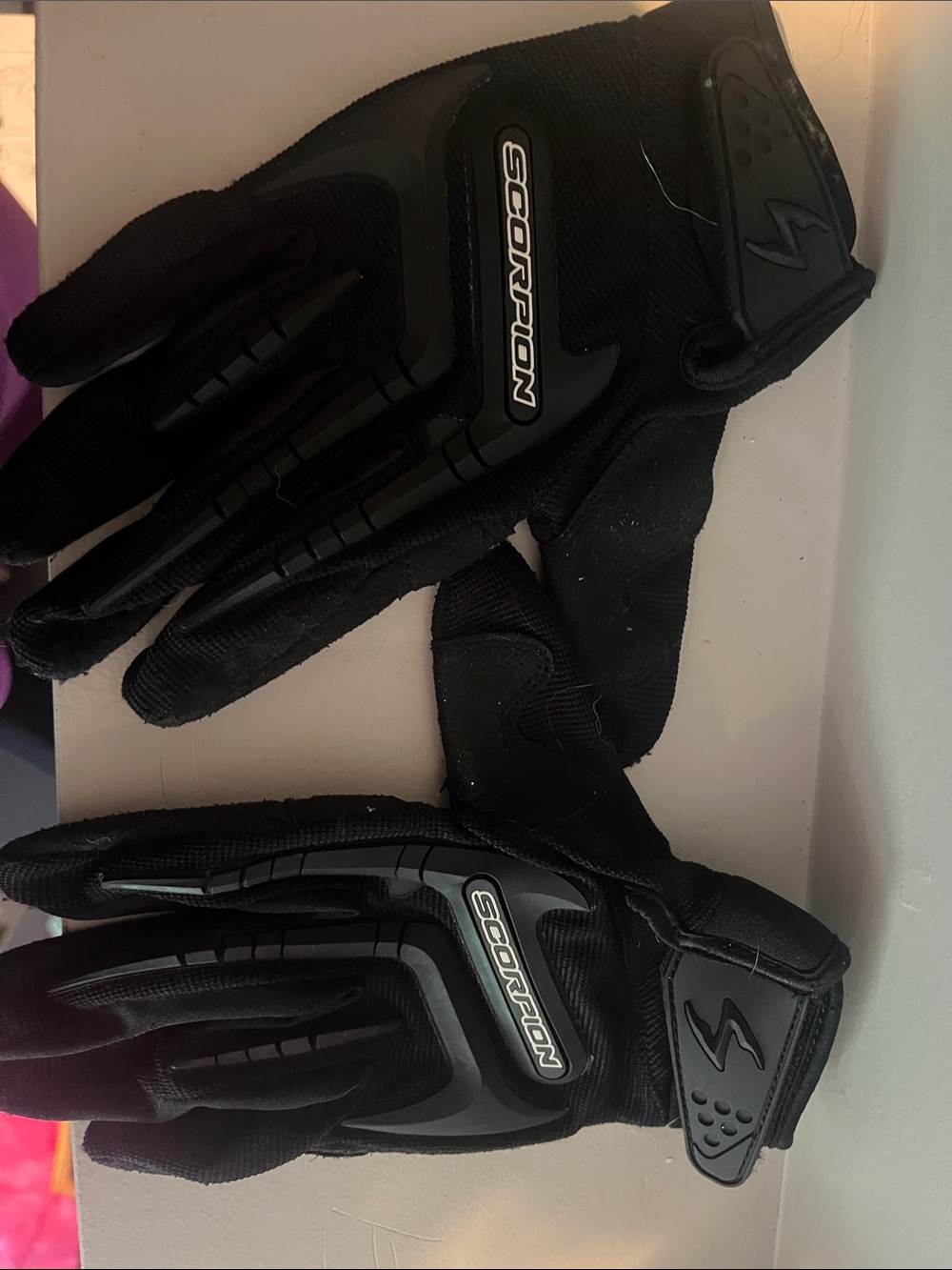 Scorpion Women's Black Protective Riding Gloves